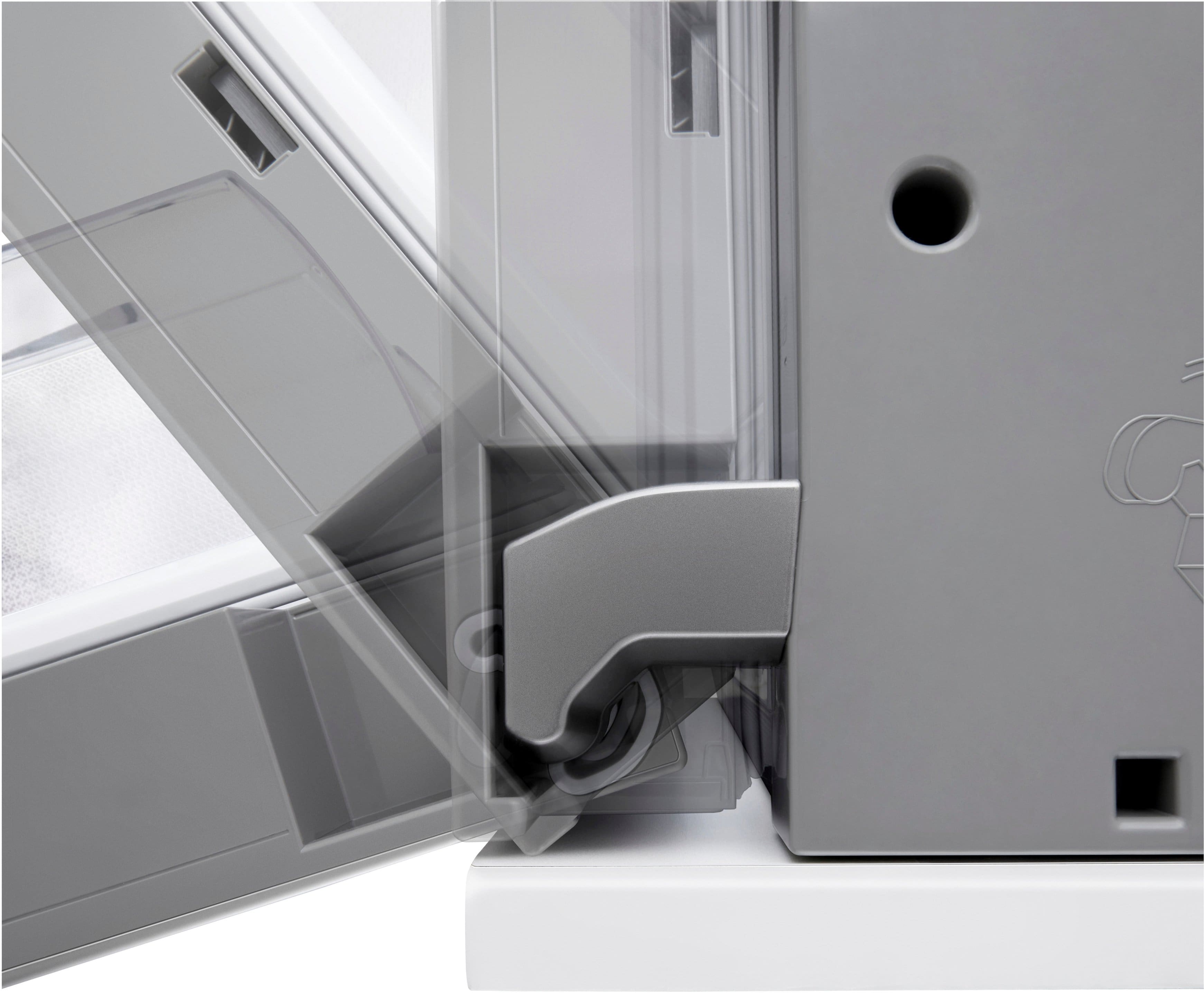 Alt View 8. LG - Counter-Depth MAX 25.1 Cu. Ft. French Door Smart Refrigerator with Zero Clearance Hinge System - PrintProof Stainless Steel.