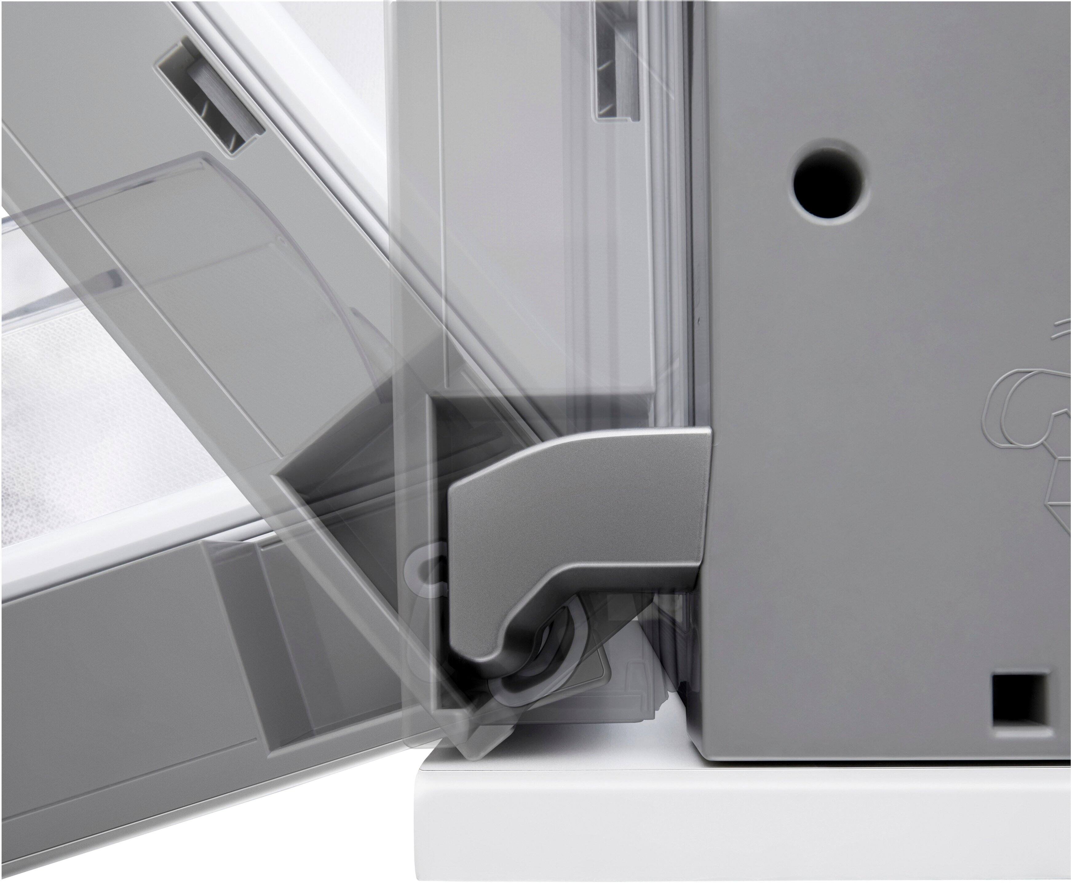 Alt View 8. LG - Counter-Depth MAX 25.1 Cu. Ft. French Door Smart Refrigerator with Zero Clearance Hinge System - PrintProof Stainless Steel.