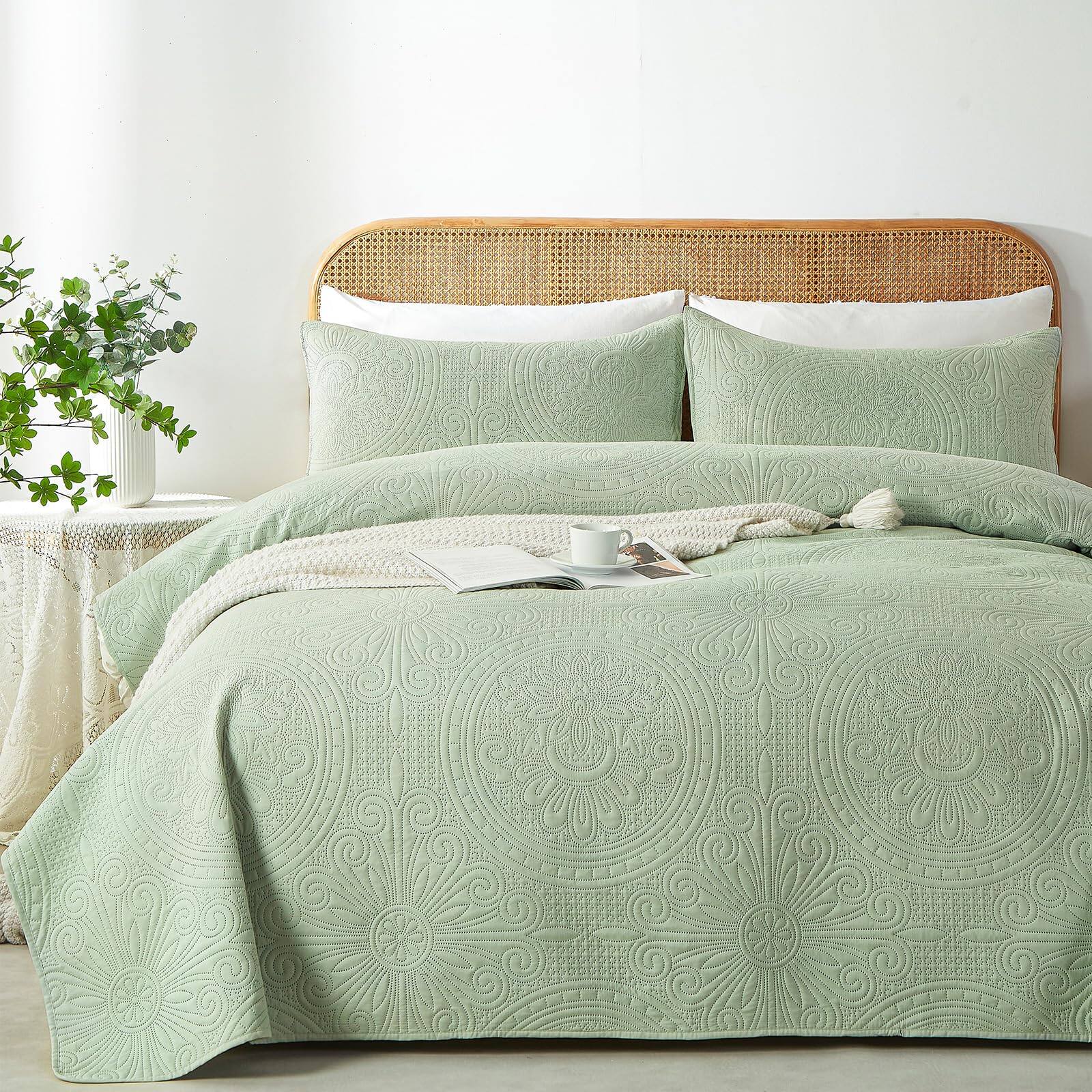 Sage Green-Full/Queen(90"x96")