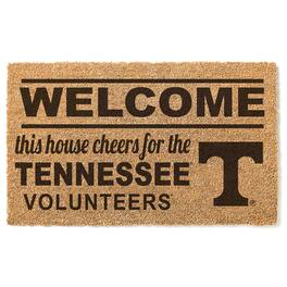 Jardine - Tennessee Volunteers 18" x 30" Welcome Doormat - Brown