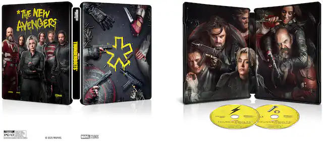 Front. Steelbook Thunderbolts (4K UHD / Blu-ray + Digital).
