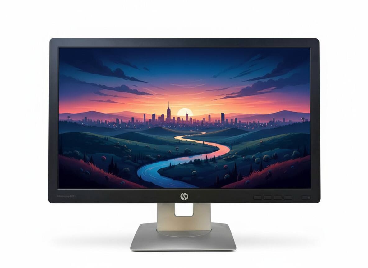 Angle. HP - HP EliteDisplay E232 23-Inch Monitor IPS LED backlight, 1920x1080 @60Hz, Display, VGA & HDMI Connectivity Ports.