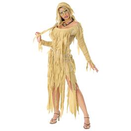Rubies - Mummy Queen Standard Adult Costume One Size - White