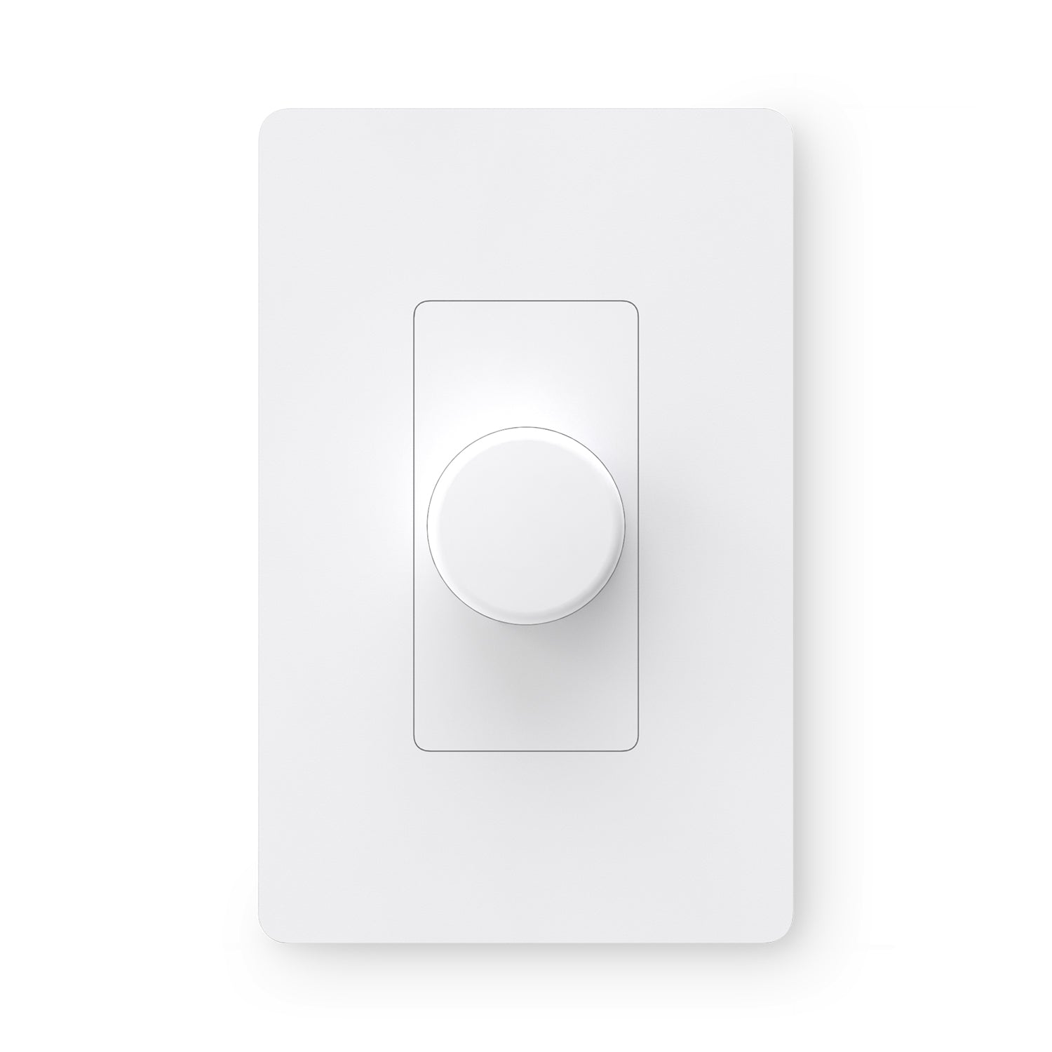 Front. Insteon - i3 Dial - Precision Dimming with Smart Control - White.