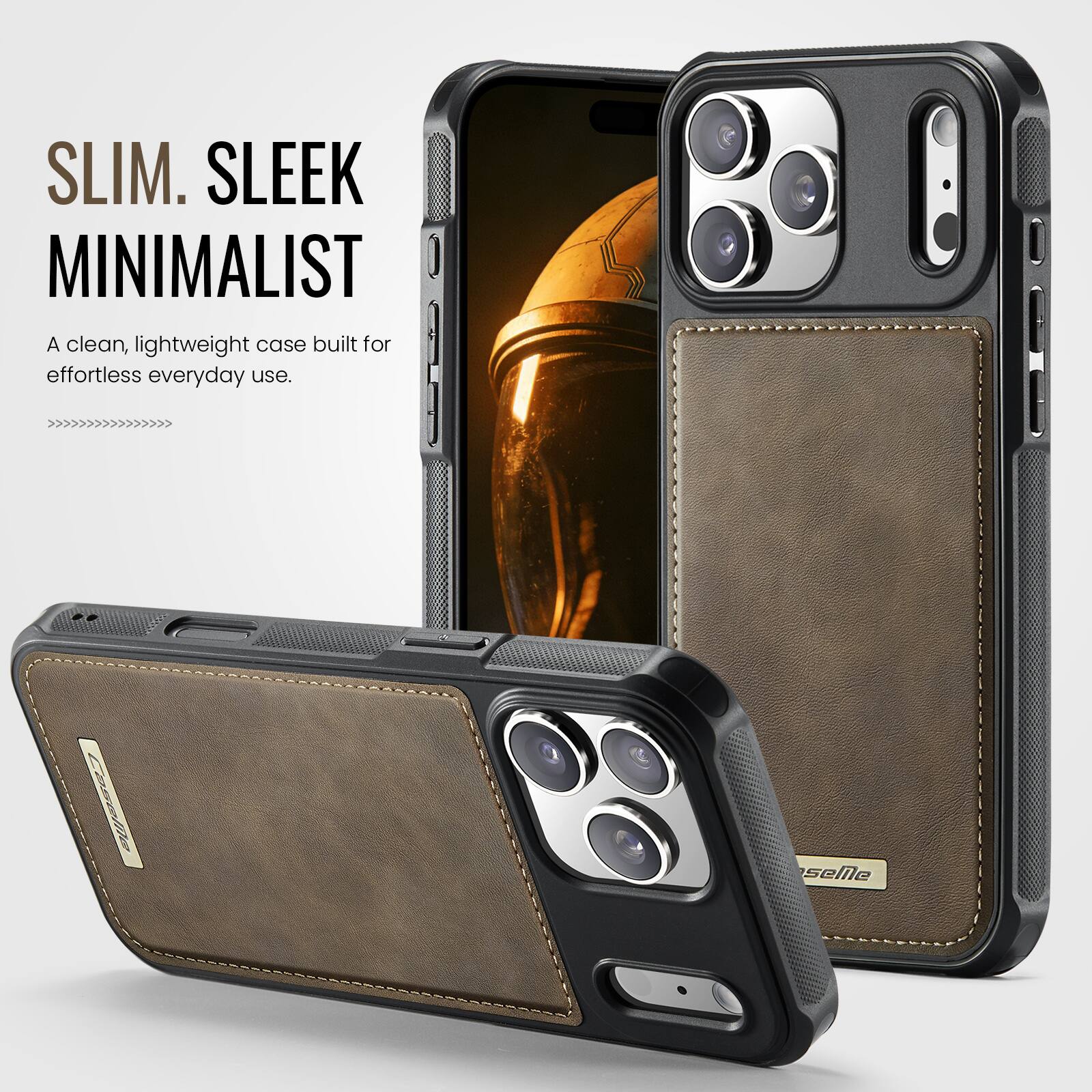 SLIM. SLEEK MINIMALIST  
A clean, lightweight case built for effortless everyday use.