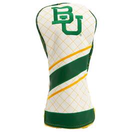 Team Golf - Baylor Bears Striped Quilted Driver Headcover - Multicolor