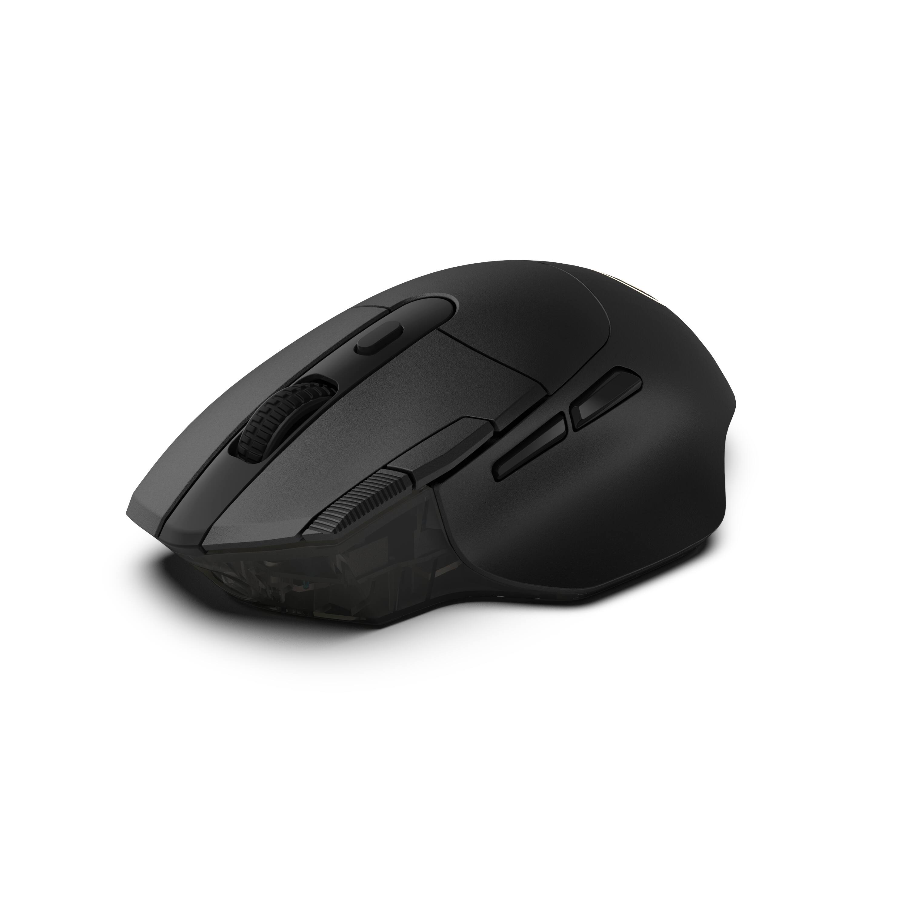 Alt View 1. JLab - Midnight Wireless Gaming Mouse - Black.