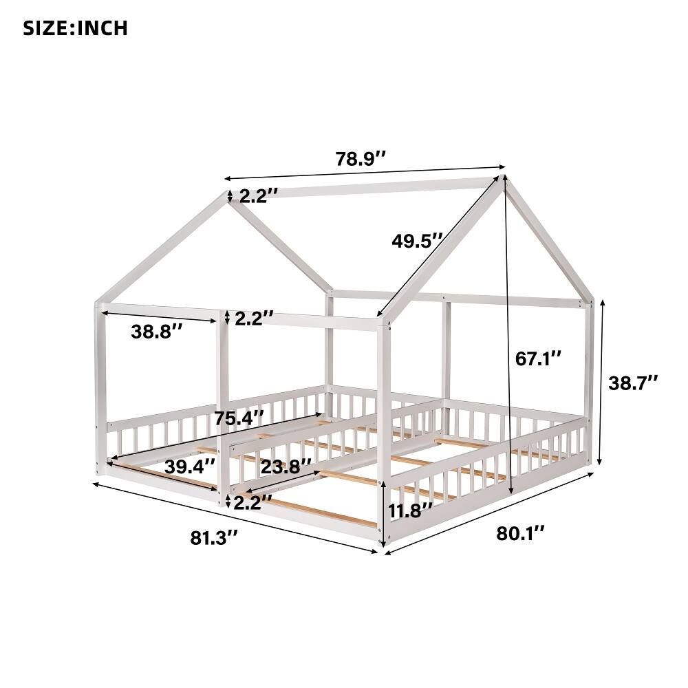 SIZE: INCH  
78.9"  
2.2"  
49.5"  
38.8"  
2.2"  
67.1"  
38.7"  
75.4"  
39.4"  
23.8"  
2.2"  
81.3"  
11.8"  
80.1"