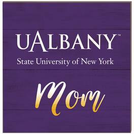 Jardine - UAlbany Great Danes 10'' x 10'' Mom Plaque - Purple