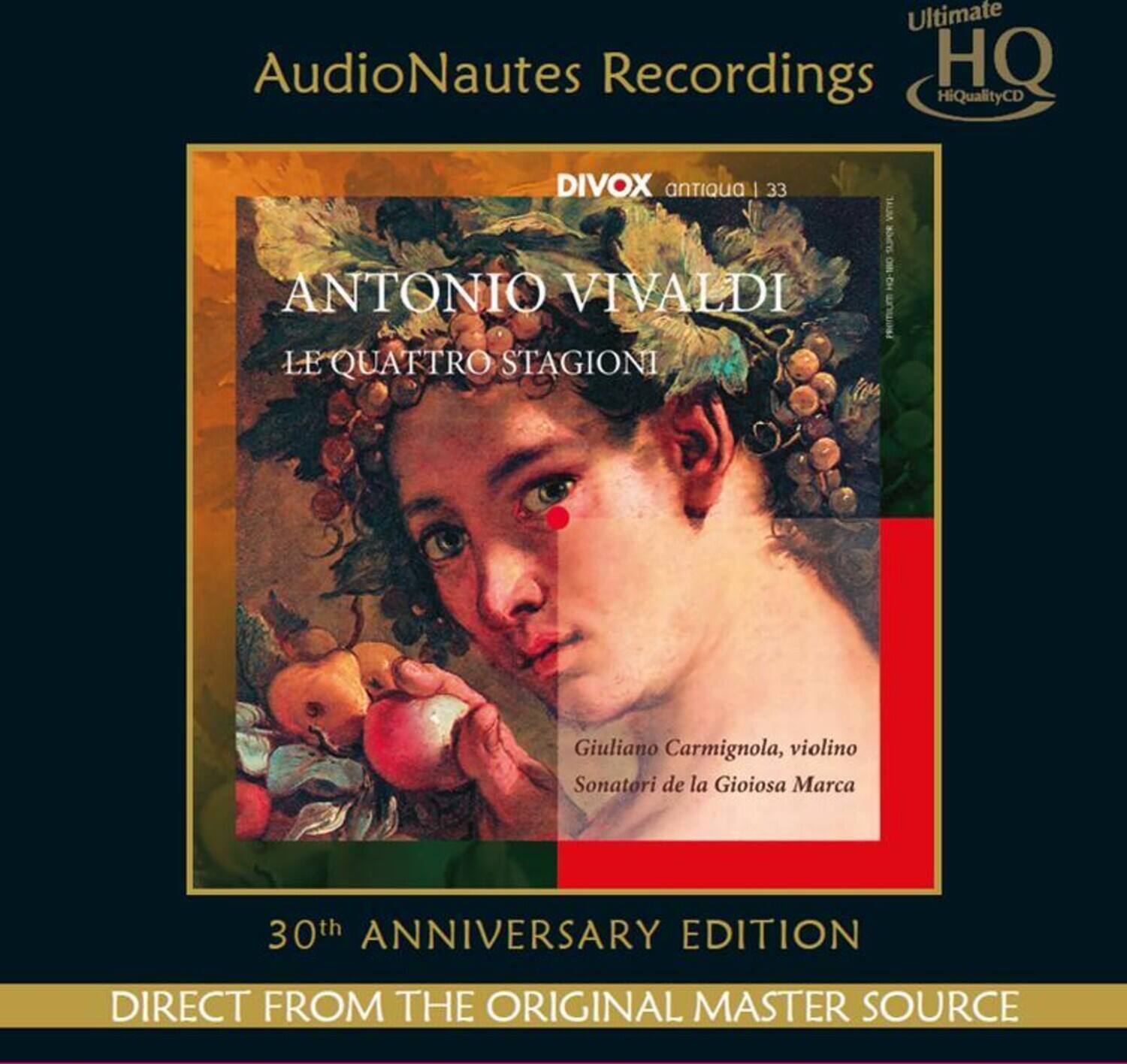 Giuliano Carmignola - Vivaldi: Le Quattro Stagioni (30th Anniversary)   - COMPACT DISCS [CD] price history on PriceWatchPro