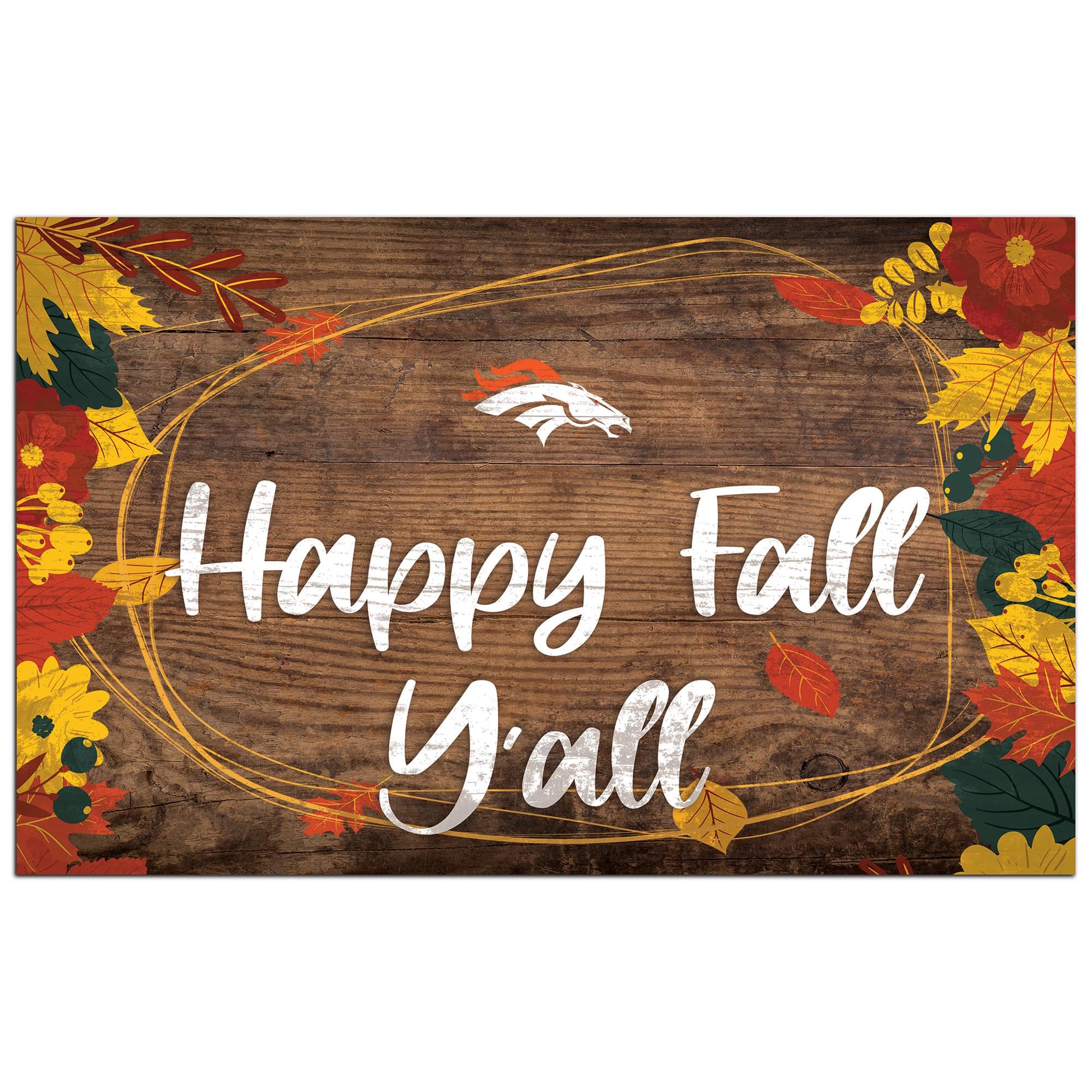 Fan Creations - 11'' x 19'' Happy Fall Y'all Sign - Brown price history on PriceWatchPro