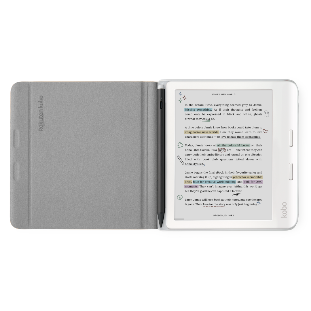 Kobo Libra Colour ホワイト + Koboスタイラス2 ホワイト Kobo Libra 2 White Special Walmart - Walmart.com