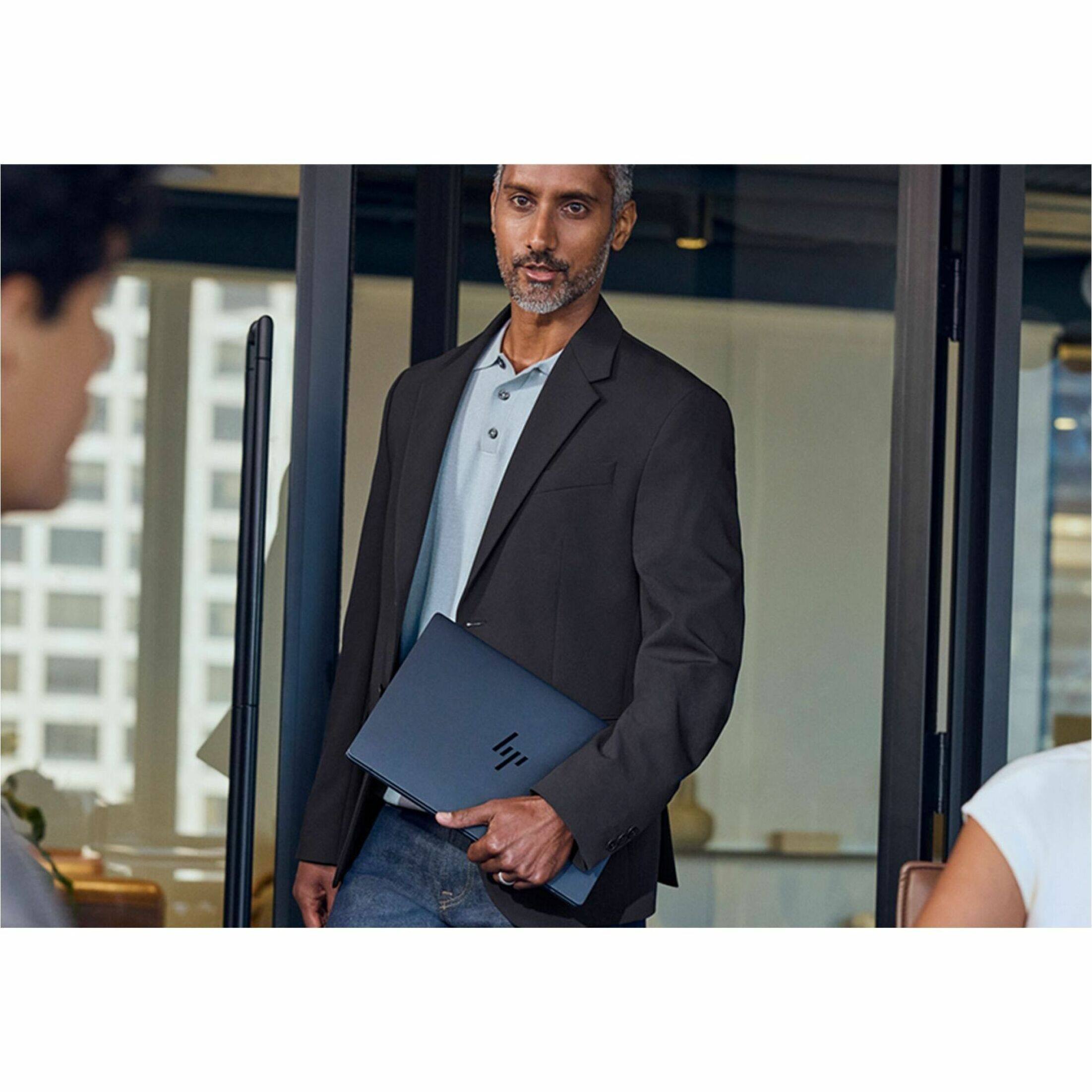 Alt View 29. HP - EliteBook X G2i 14" IPS 1920 x 1200 (WUXGA) Touch Screen Laptop - Intel Core Ultra 7 with 32GB Memory - 512 GB SSD - Atmospheric Blue, Blue.