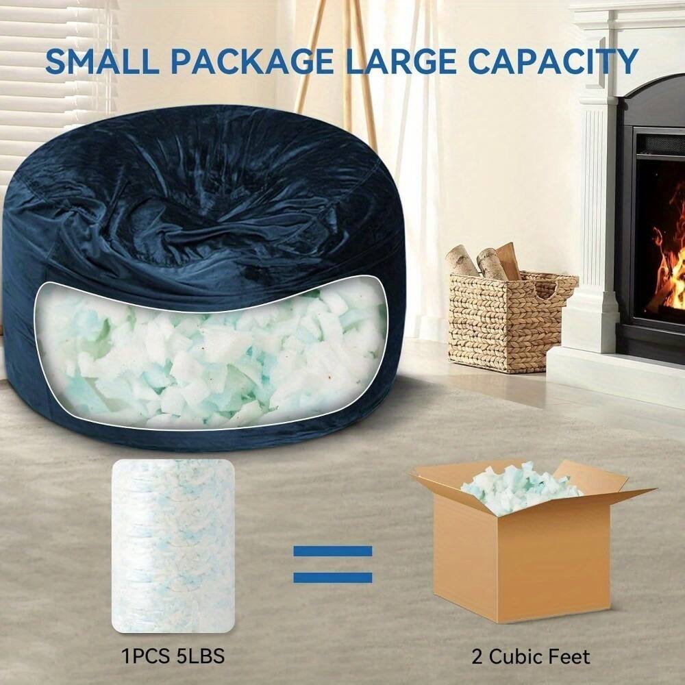 SMALL PACKAGE LARGE CAPACITY  
1PCS 5LBS  
2 Cubic Feet
