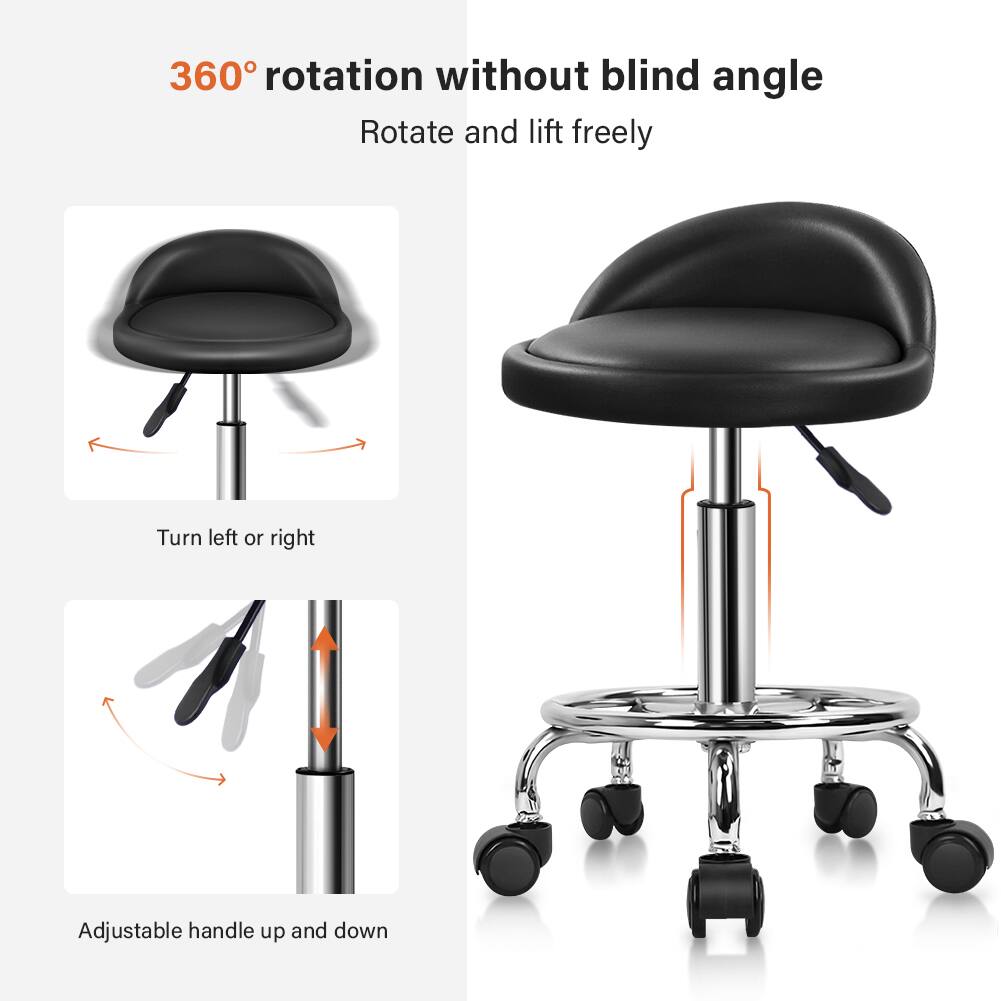360° rotation without blind angle  
Rotate and lift freely  

Turn left or right  

Adjustable handle up and down