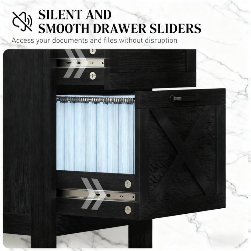 SILENT AND SMOOTH DRAWER SLIDERS  
Access your documents and files without disruption