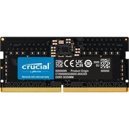 Crucial - Micron 8GB DDR5 SDRAM Memory Module - For Notebook - 8 GB (1 x 8GB) - DDR5-4800/PC5-38400 DDR5 SDRAM - 4800 MHz - Black