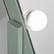 Angle. Zadro - Zadro Hollywood Makeup Mirror - 25" x 20" - 15 LED Light Bulbs with Dimmable Brightness - Dark Green.