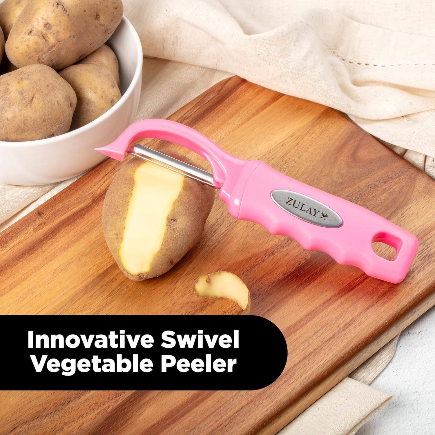 Zulay x Innovative Swivel Vegetable Peeler
