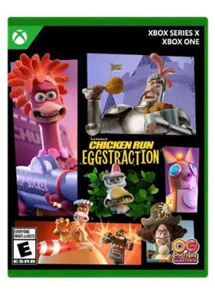 X Series X X One Chicken Run Eggstraction 909 P-Sucker Everyone (enfants et adultes) E ESRB 5 OG Pranks Outright TZ Games - E (Everyone)