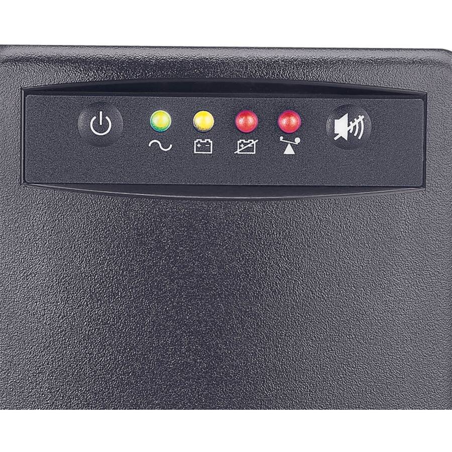 Alt View 2. Tripp Lite - Tripp Lite by Eaton UPS 1000VA 500W Battery Back Up Tower AVR 120V USB RJ45 8 outlet - Tower - 4 Hour Recharge - 3.50 - Black.