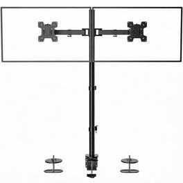 Frangdom - Extra Tall Monitor Mount - Dual Arms Adjustable 27" 22lb