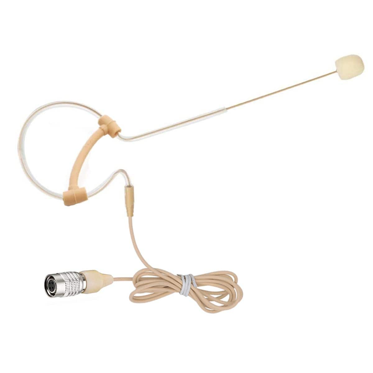 Empire DigiLabs - Single Ear Headset Microphone Earset Headworn Mic Compatible With Audio technica Wireless System Bodypack Transmitter - Default