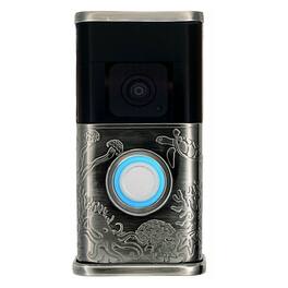 Michael Healy - Coastal Video Doorbell Cover (Ring 3, 3 Plus, 4, Battery Plus and Battery Pro) - Antique Pewter