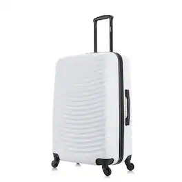 DUKAP - Adly Lightweight Hardside Spinner Luggage 28" - White
