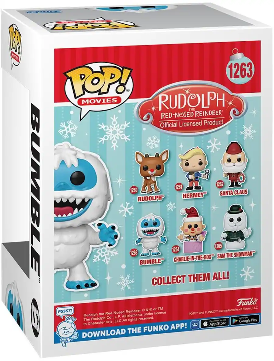 Funko POP! MOVIES: Rudolph Bumble COLLECTABLES Multicolor 889698643399 ...
