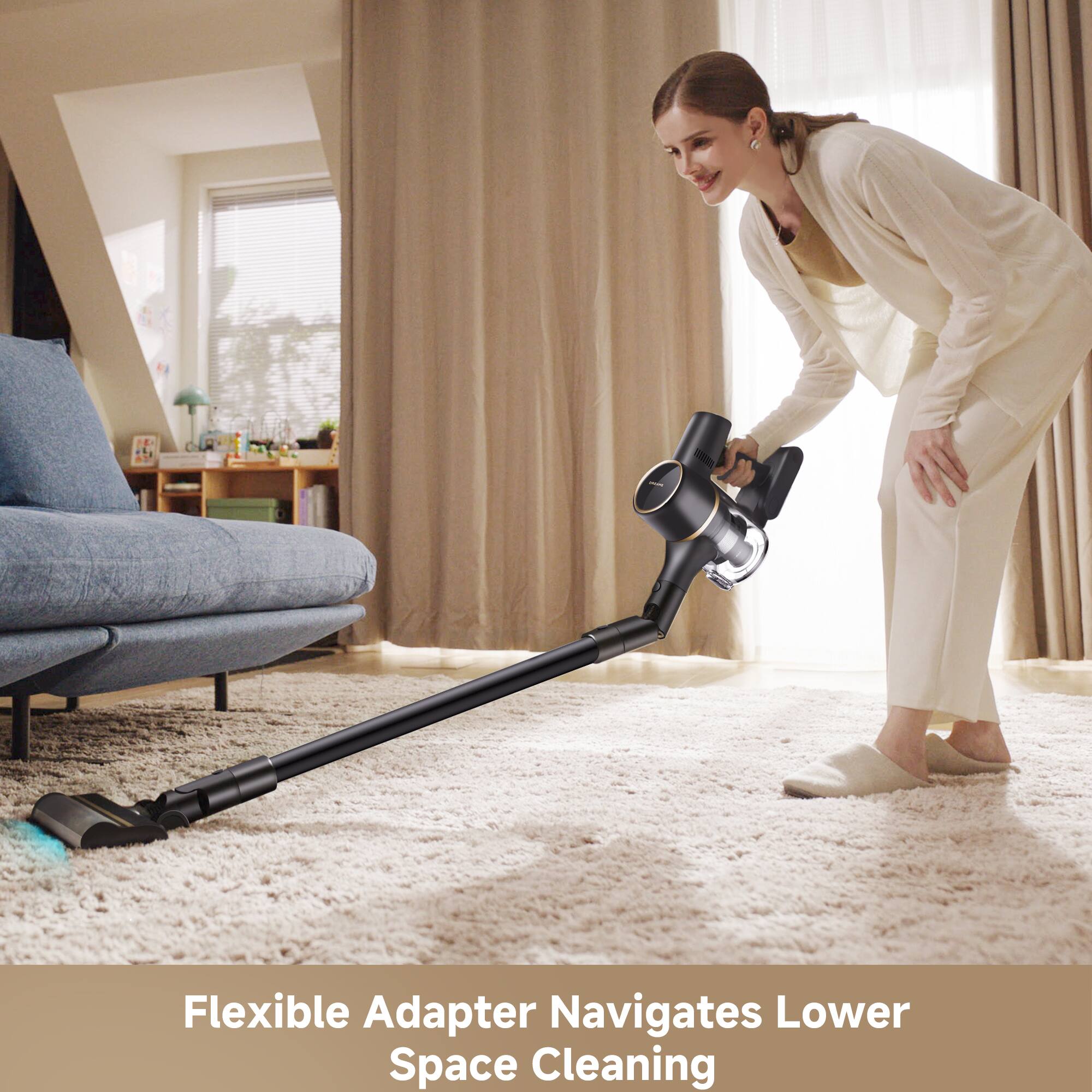 Flexible Adapter Navigates Lower Space Cleaning