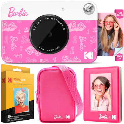 Barbie Barbie Ba KODAK PRINTOMATIC Barbie B Barbie Barbie Barbie Barbie Bar Barbie Barbie Ba Barbie Barlie MM 3:2 PICTURE Barbie Rarbie Barbie Barbie KODAK Cie Barbie bie FULL COLOR STICK ON! 1118 EUC KODAK ZINK Photo Paper Tow a - I - I - - nee HOIAS FOULE FEUILLES BLATTER 20 SHEETS smile 50x76 mm 2x3 inch TECHNOLOGY ZERO NK ZINK Barbiex Barbie X