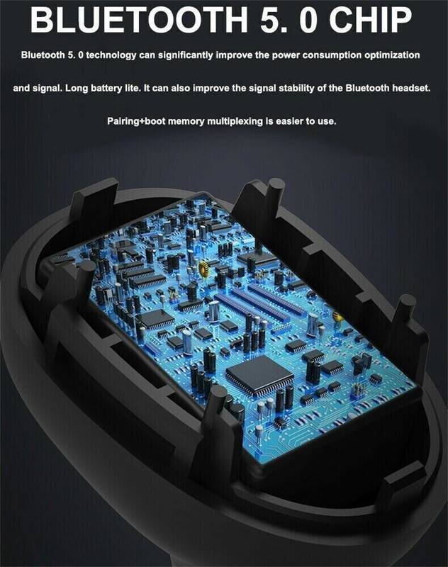 BLUETOOTH 5.0 CHIP

Bluetooth 5.0 technology can significantly improve the power consumption optimization and signal. Long battery life. It can also improve the signal stability of the Bluetooth headset. Pairing+boot memory multiplexing is easier to use.