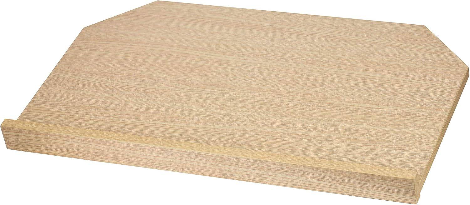 Alt View 2. AdirOffice - Foldable Tabletop Podium Lectern Speaker Stand - Medium Oak.