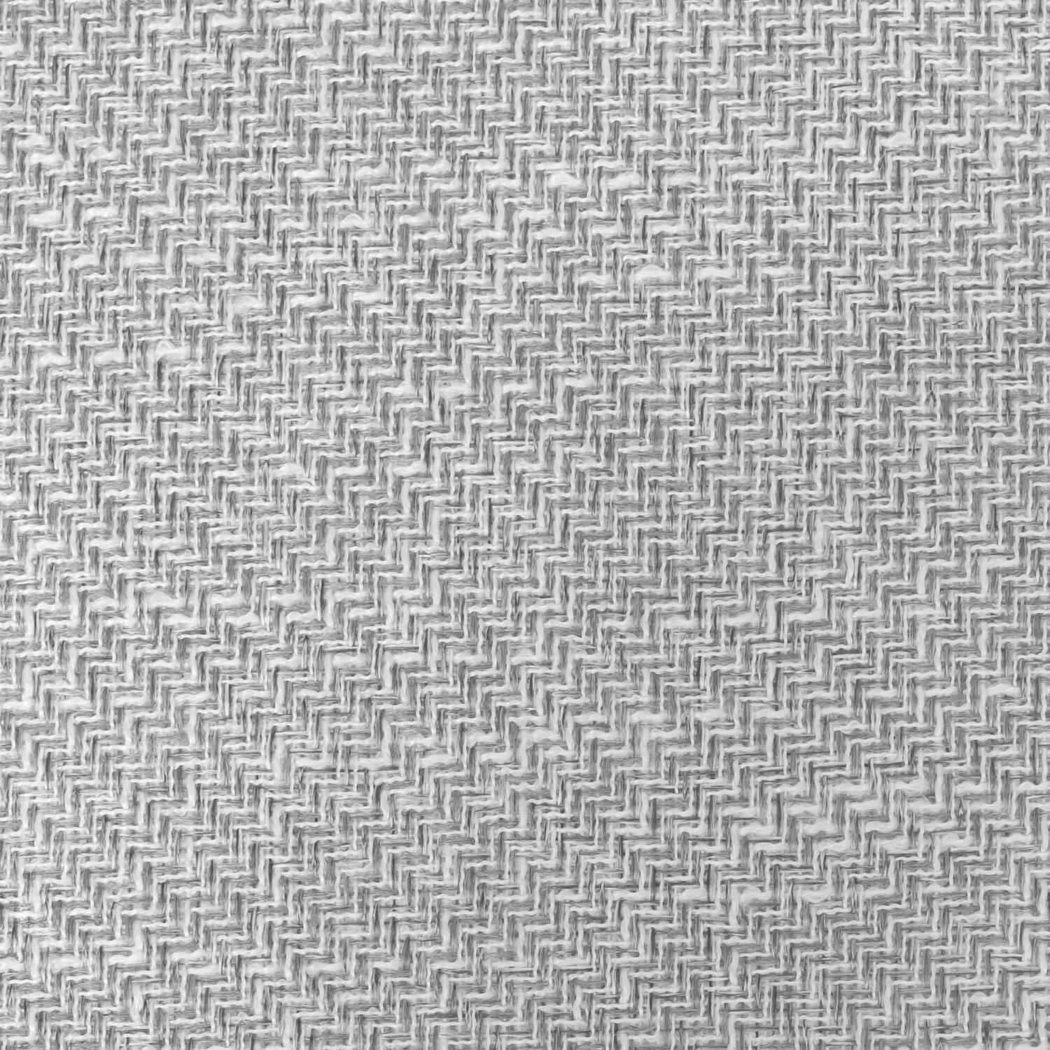 Alt View 1. Sweet Home Collection - Herringbone Stitch Memory Foam Non-Slip 16" x 16" Chair Cushion Pad with Ties, 2-Pack - Gray.