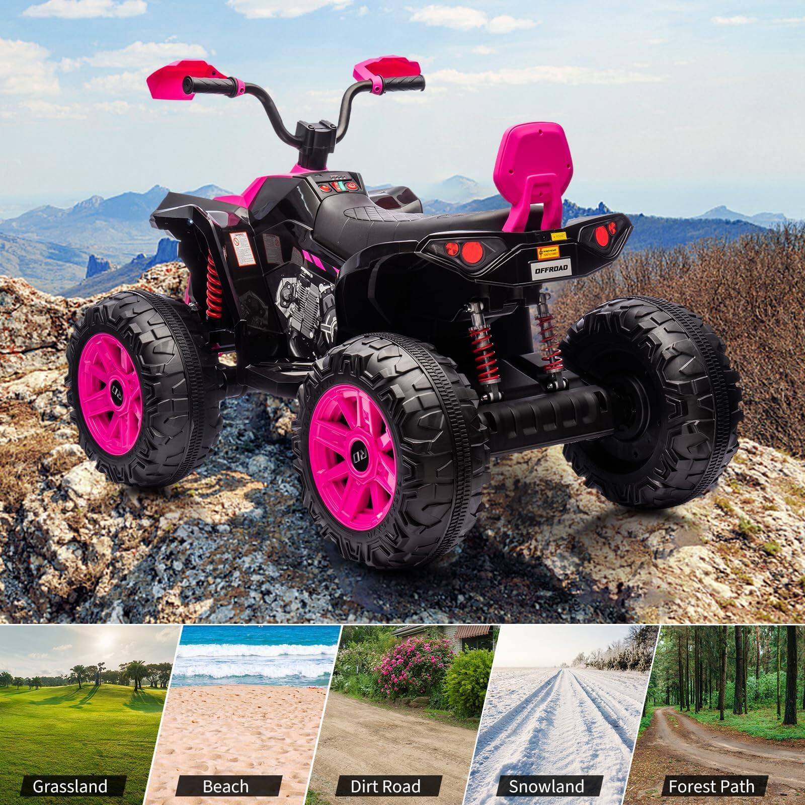 - OFFROAD
- Grassland
- Beach
- Dirt Road
- Snowland
- Forest Path