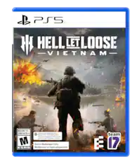 PS5: Hell Let Loose Vietnam
Mature 17+ Jeunes Adultes 1+
Internet and PlayStation Plus required for Online Multiplayer
Online Multiplayer Only
ESRB: M
Multiplayer en ligne uniquement