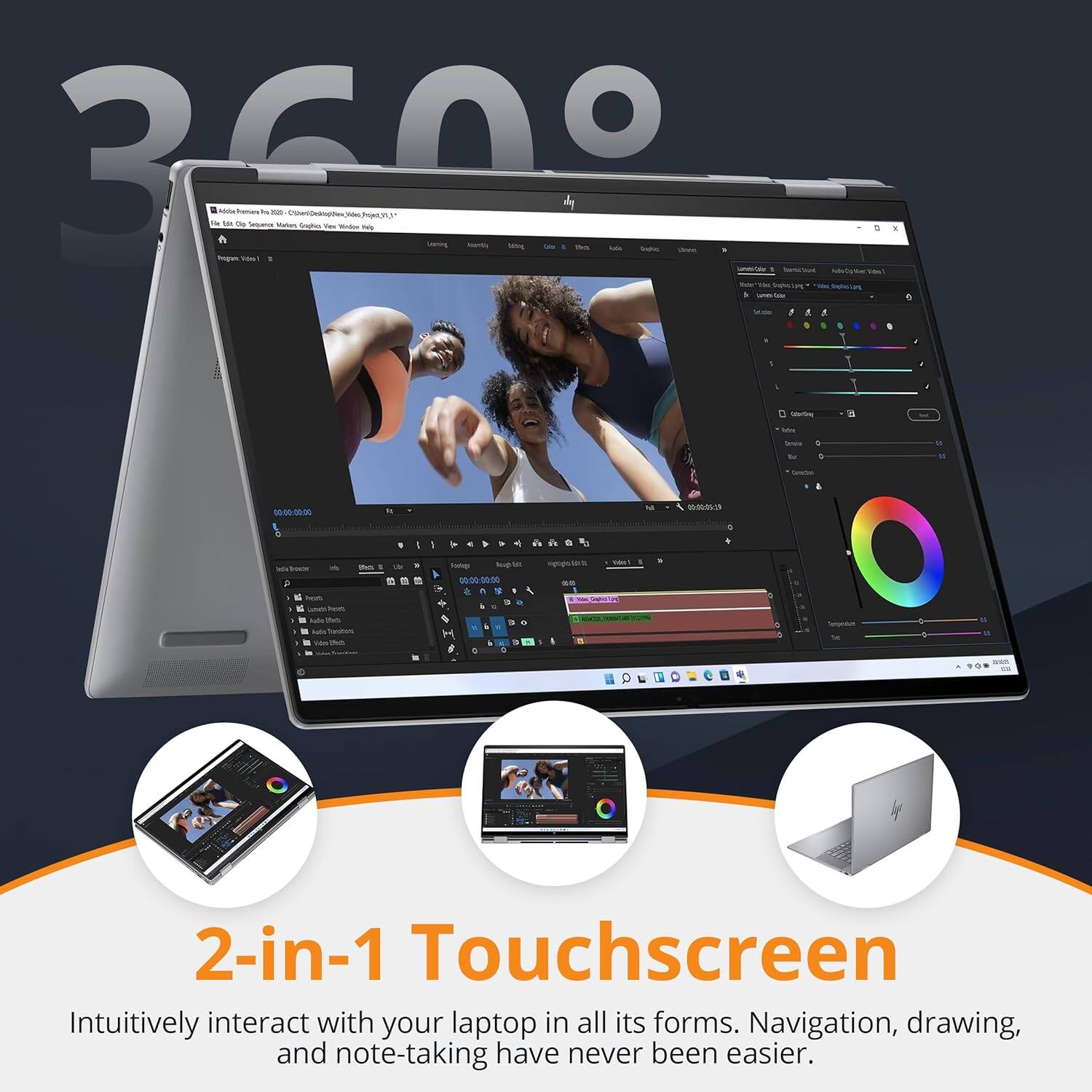 3600 - -og - tan - Te Sa -aa  nus - -t Soao i -d - seaing - 180 - - bude - - - a ,  , * 1 . .  A - - - . 5 - 6606-00-00 - - C . I 1 I d -- - - an - - - a -d. tus - I - a  2-in-1 Touchscreen
Intuitively interact with your laptop in all its forms. Navigation, drawing, and note-taking have never been easier.