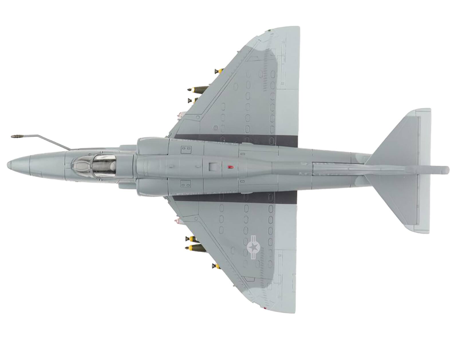 Left. Hobby Master - Douglas A-4F Skyhawk Attack Aircraft VMA-142 "Flying Gators" (1984) "Air Power Series" 1/72 - Grey.