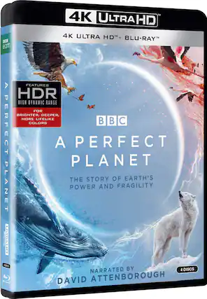Front. A Perfect Planet - 4K Blu-Ray.