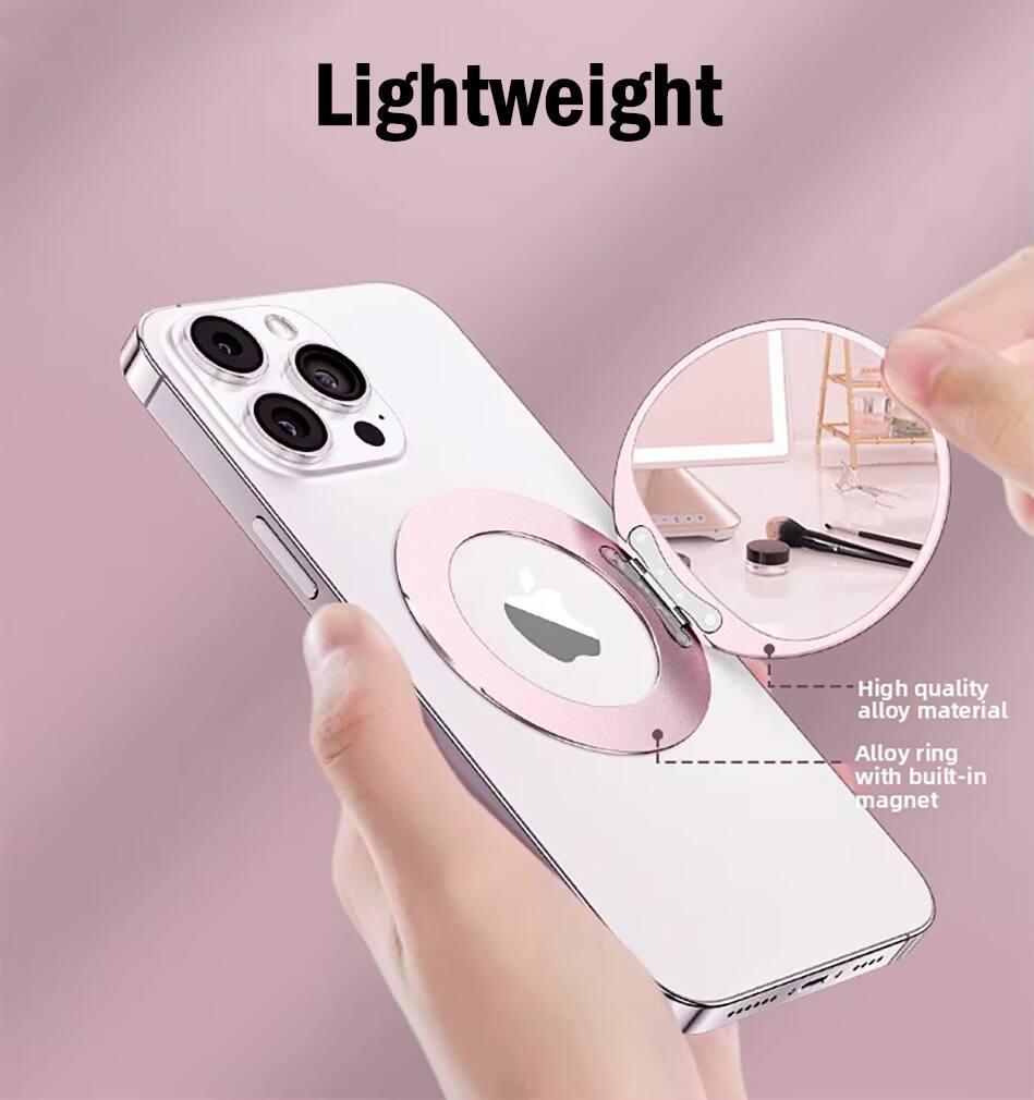 Lightweight High quality alloy material Alloy ring with built-in magnet