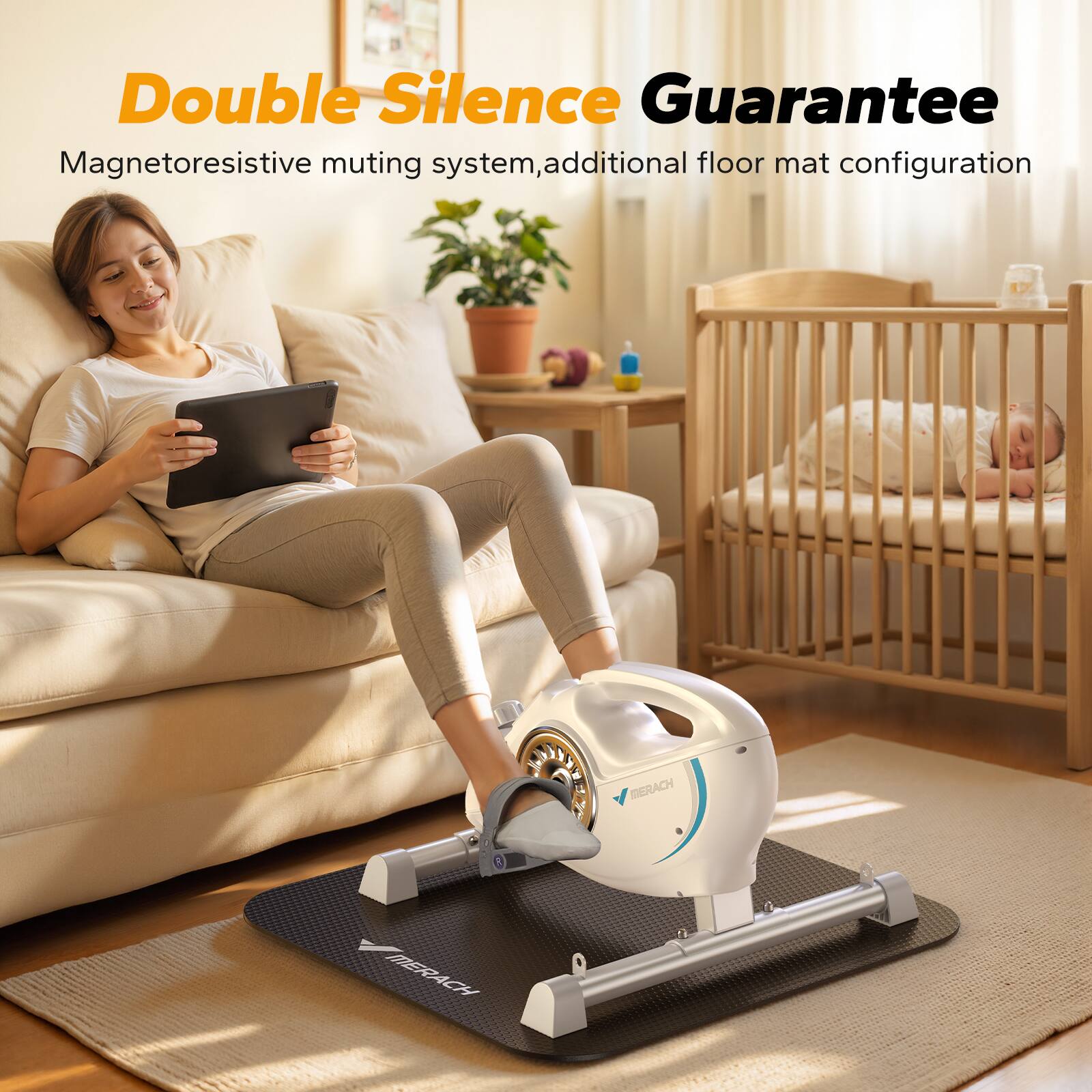 Double Silence Guarantee  
Magnetoresistive muting system, additional floor mat configuration