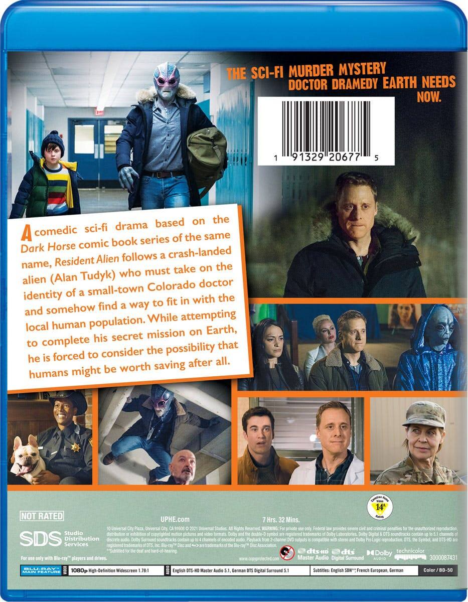 Angle. Resident Alien: Season One [Blu-ray].