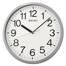 Seiko - 12" Office Wall Clock - Gray