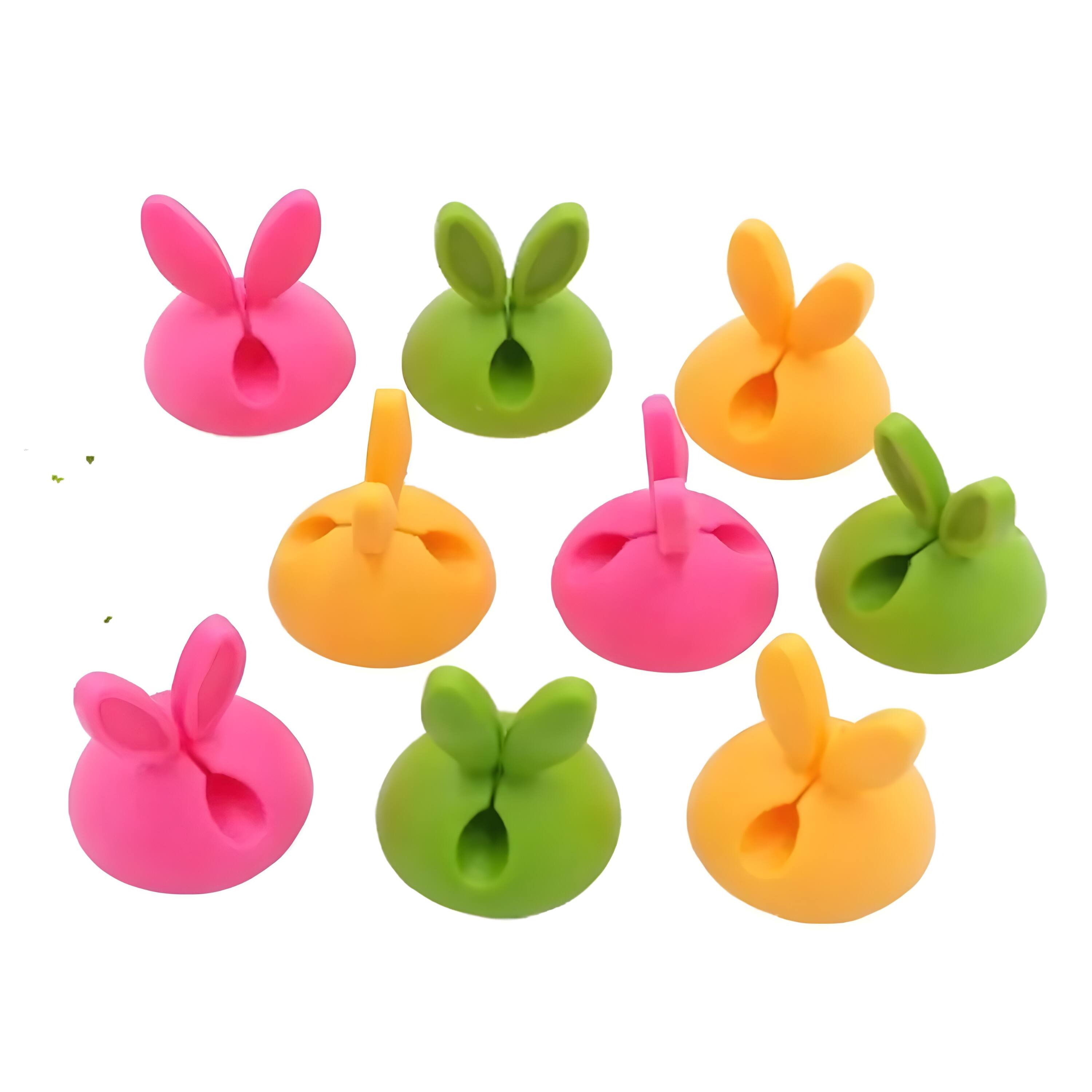 Kitcheniva - Cable Reel Organizer Set Wire Holder Clips 9 Pcs - Multi