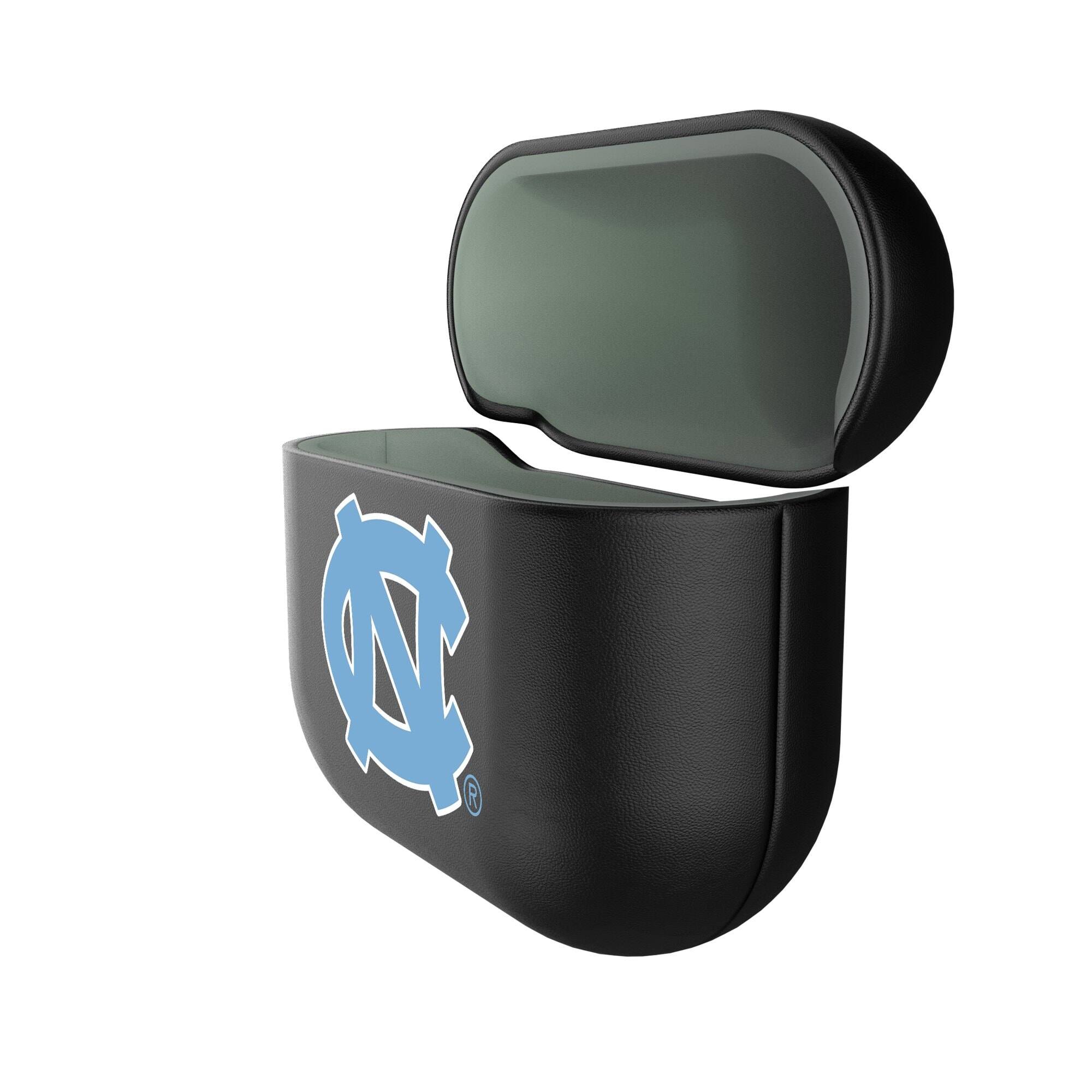 Alt View 1. Keyscaper - North Carolina Tar Heels North Carolina Tar Heels Insignia AirPods 4th Generation Case Cover - No Size - Black.