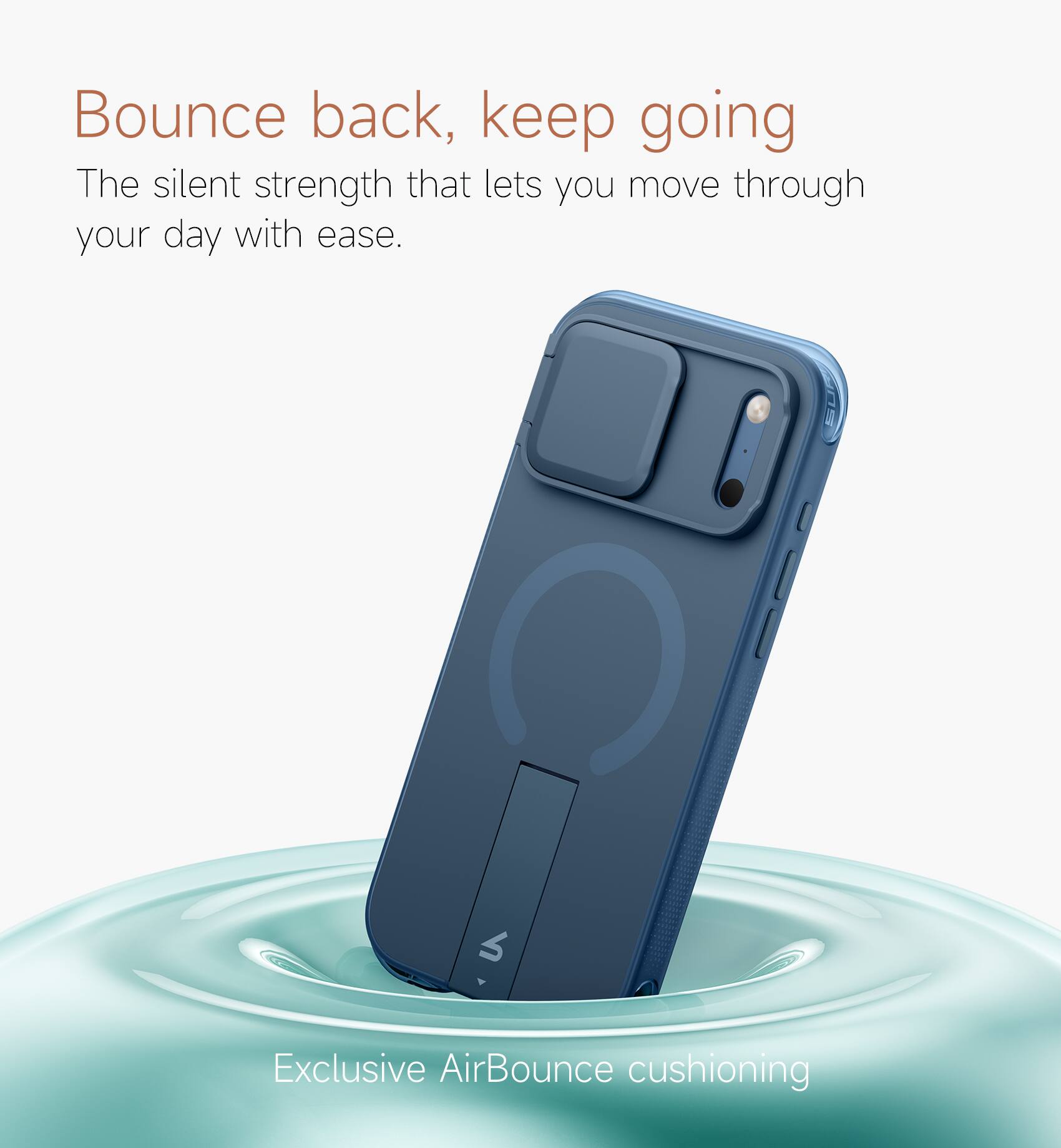 SURITCH Slim Case for iPhone 18 Pro Max/17 Pro Max Case, AirBounce ...