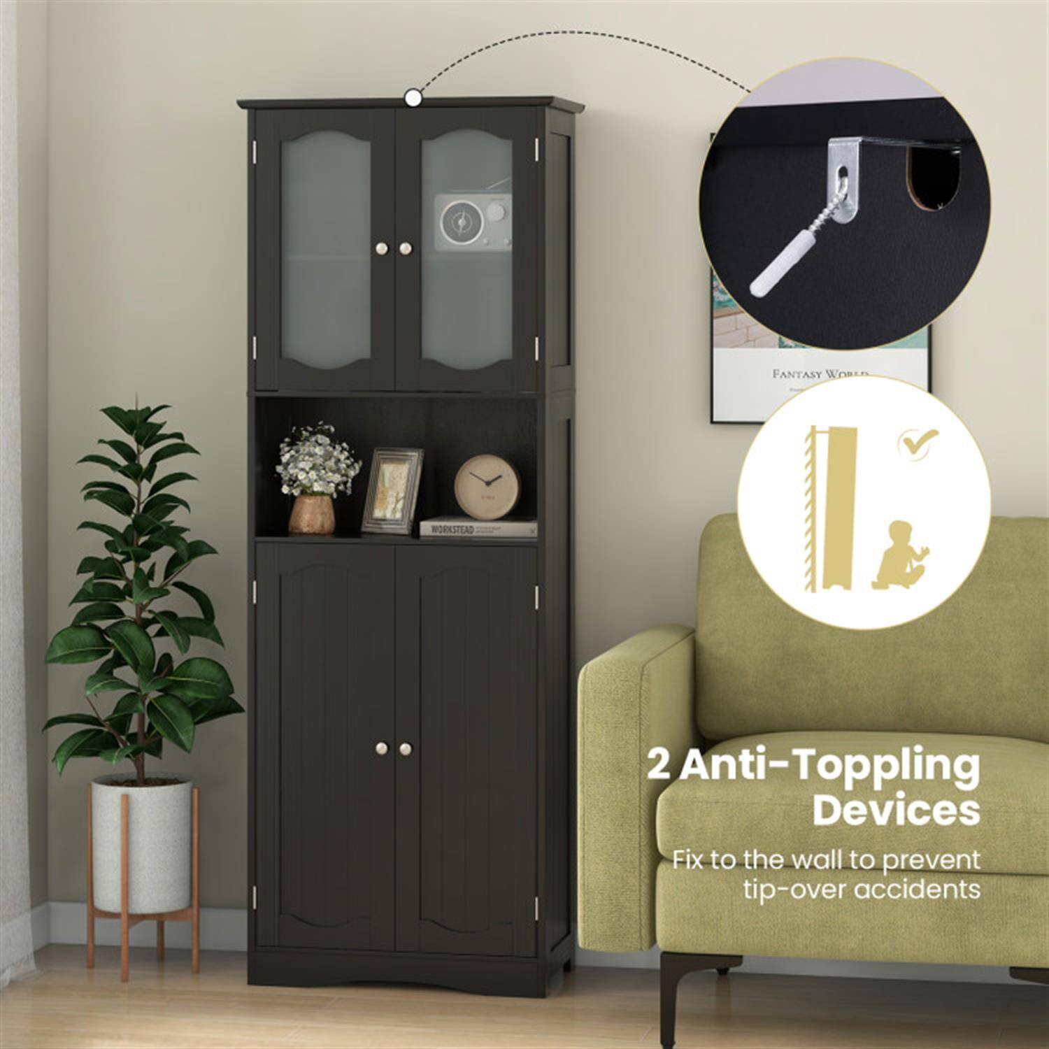 MORNSTEAD FANTASY WORLD

2 Anti-Toppling Devices

Fix to the wall to prevent tip-over accidents