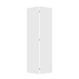 Boyel Living - Modern 2-Panel Barn Sliding Door 30-in L x 0.75-in W x 80-in H with Hardware Kit - Milk White