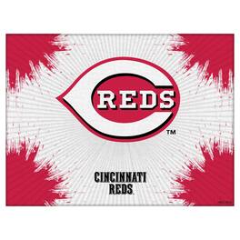 Holland Bar Stool Co. - Cincinnati Reds 15" x 20" Splash Canvas Wall Art - Multicolor